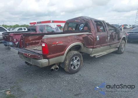 2008 Ford F250 Super Duty из США, поврежденный, VIN 1FTSW21R88EB49674